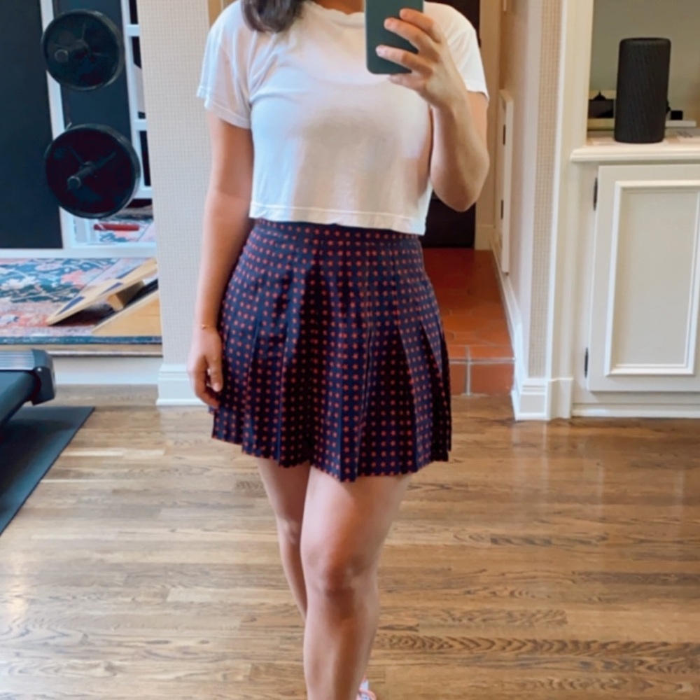 Vintage Tail Pleated Tennis Skirt - Picture 6 of 6